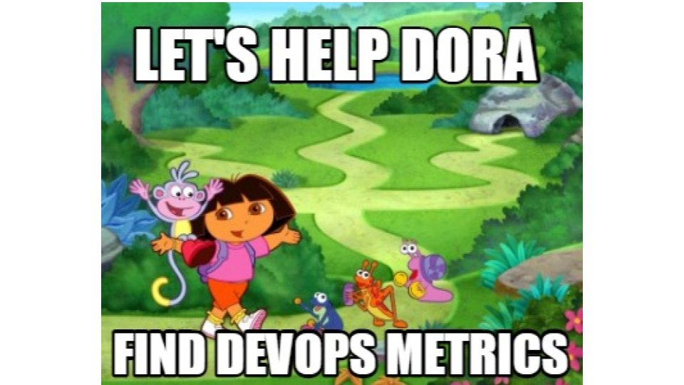 Start your journey by exploring DORA metrics here